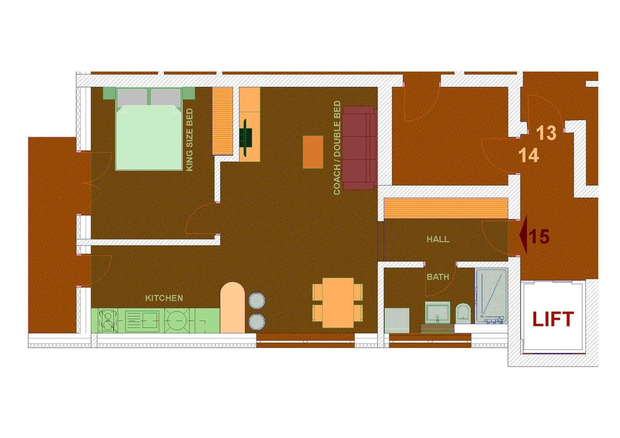 Apartament Schiller 58 Braşov Dış mekan fotoğraf